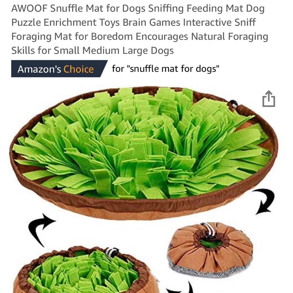 AWOOF snuffle mat - BEGINNER
